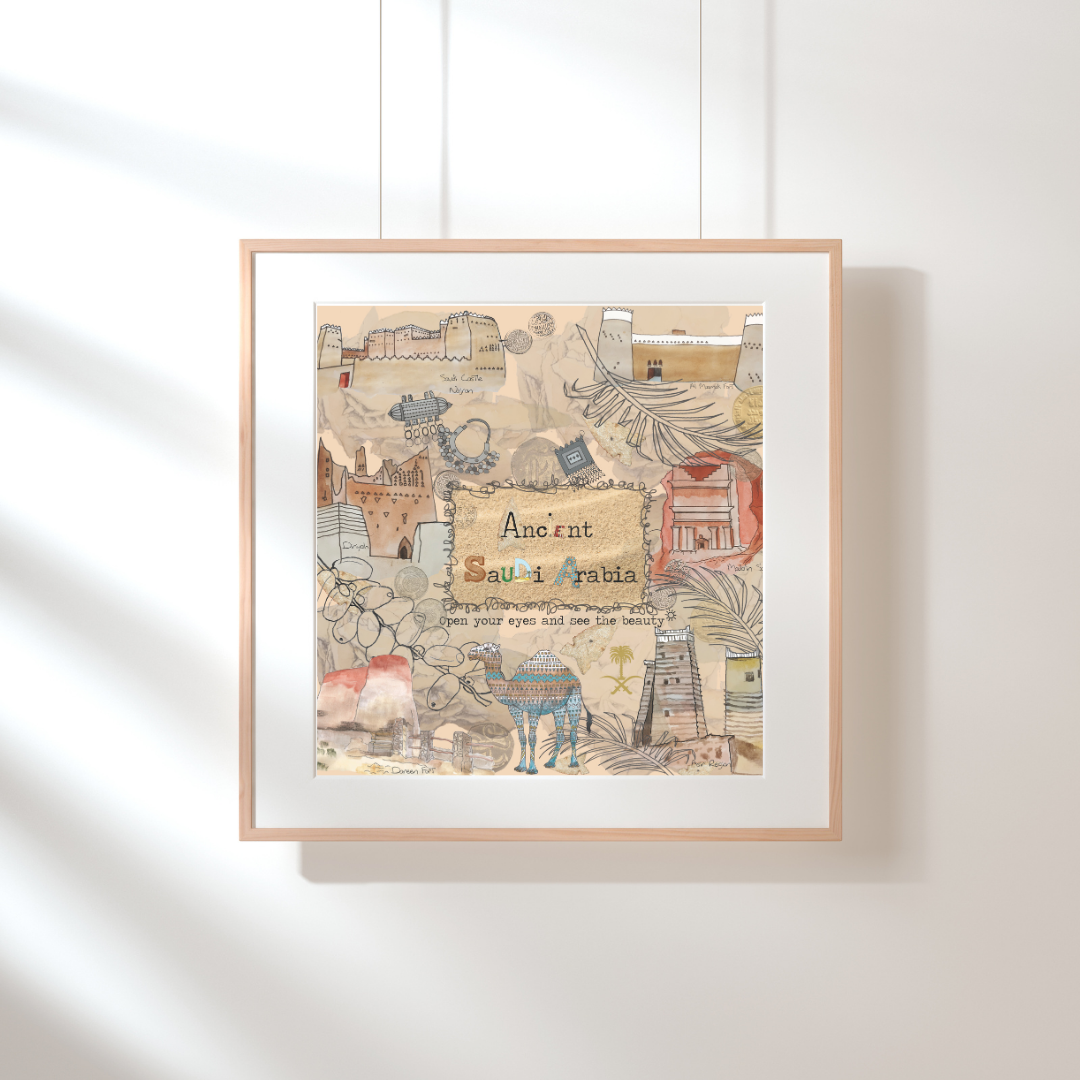 Framed Ancient Arabia Print